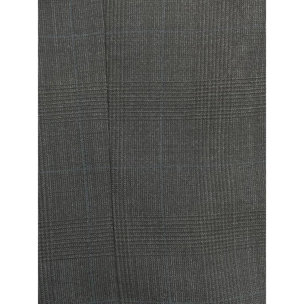 Brooks Brothers 346 Blazer Men 42R‎ Gray Plaid Wool Blend Stretch 2-Button